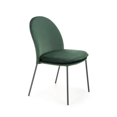 CHAIR K 443, DARK GREEN